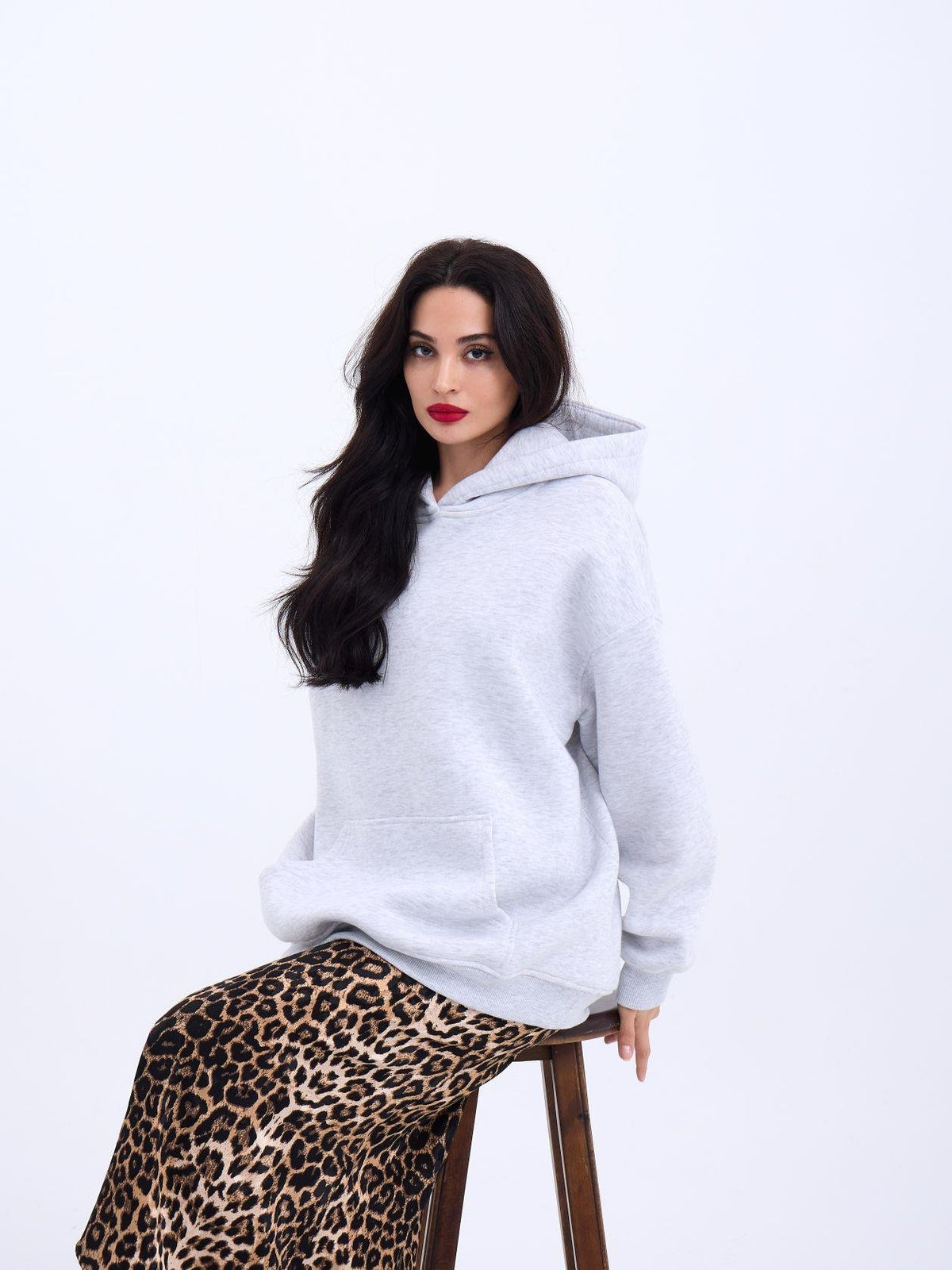 7214 SWEAT-SNOW MELANGE