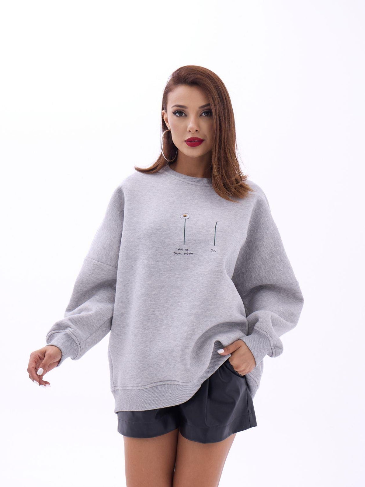 7228 SWEAT-GRAU