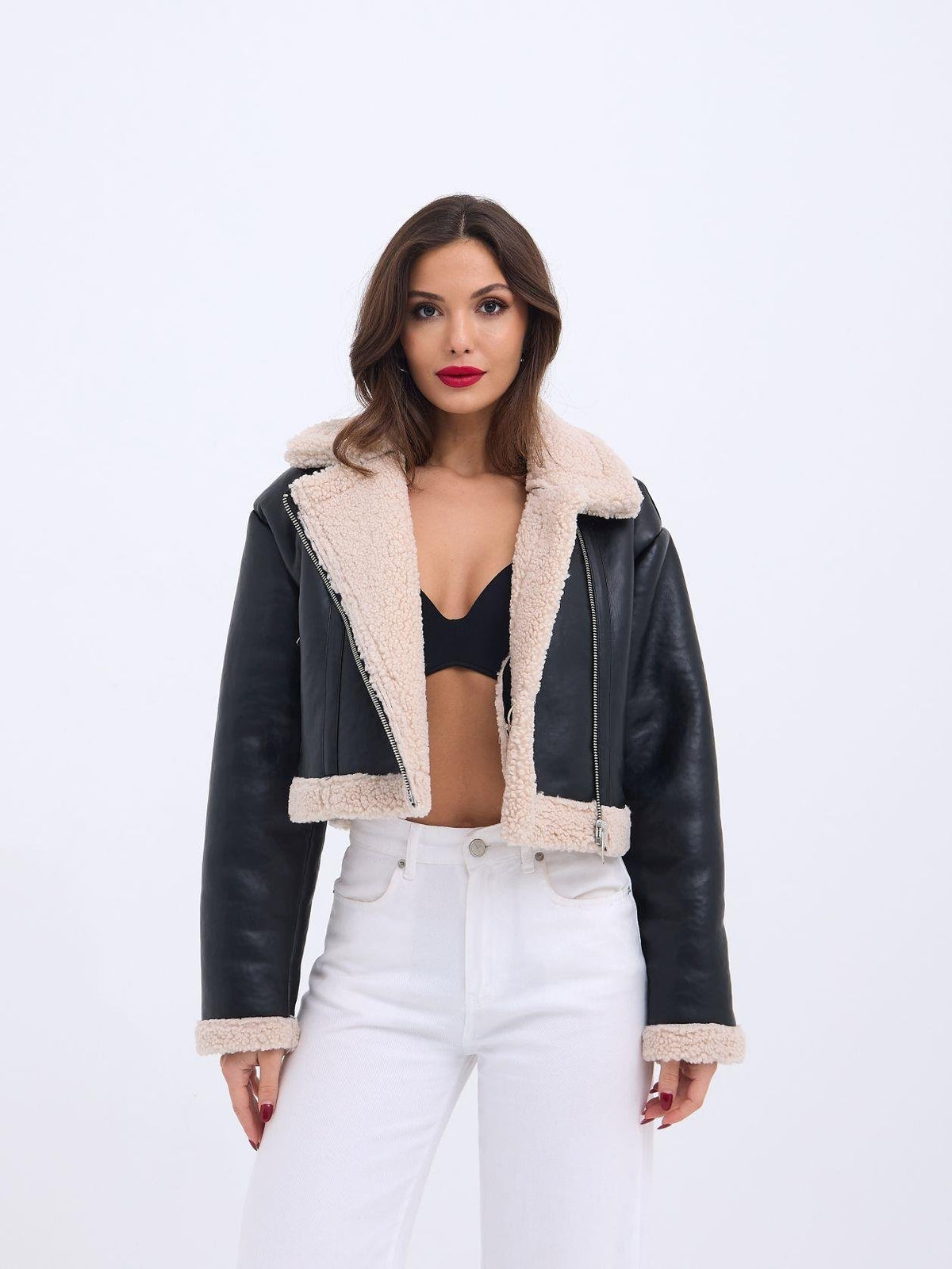 7232 LEDERJACKE-SCHWARZ