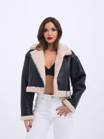 7232 LEDERJACKE-SCHWARZ