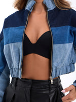7235 Jeansjacke – Blau