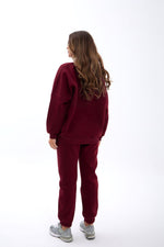 7237 EŞOFMAN TAKIM-BORDO