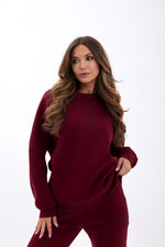 7237 EŞOFMAN TAKIM-BORDO