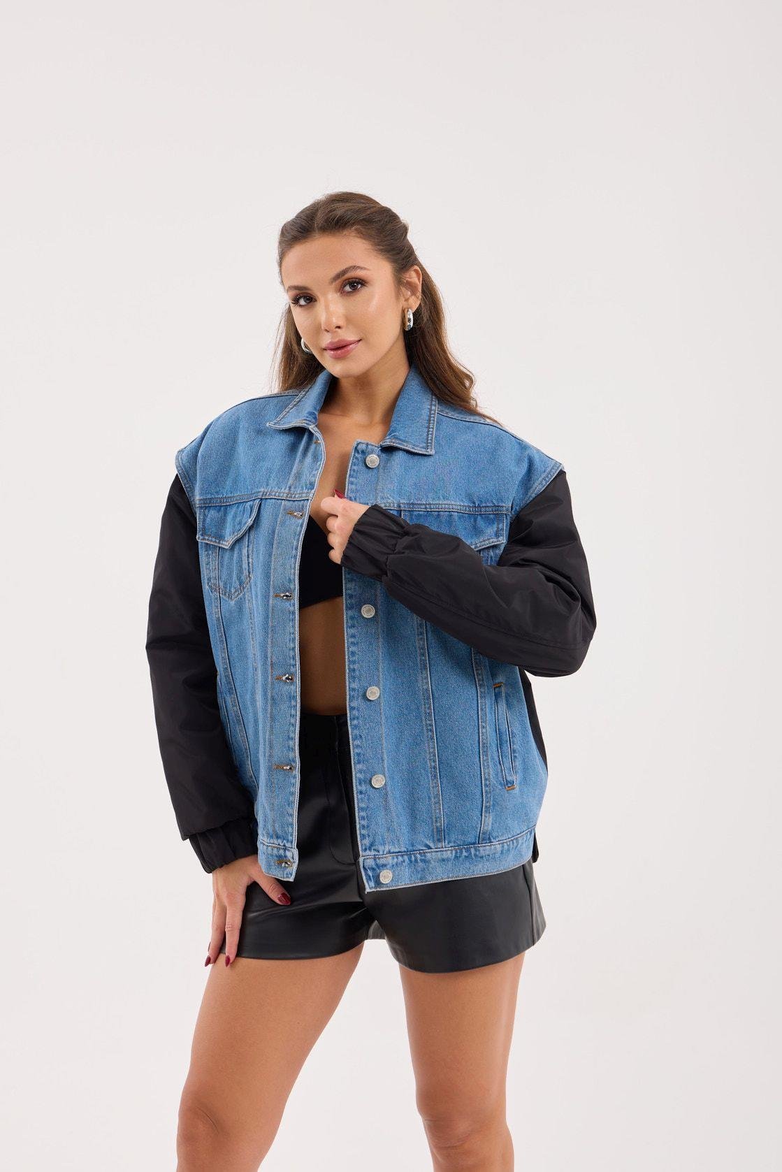 7238 Jeansjacke – Blau