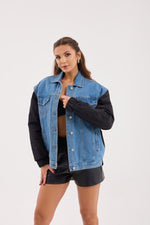 7238 Jeansjacke – Blau