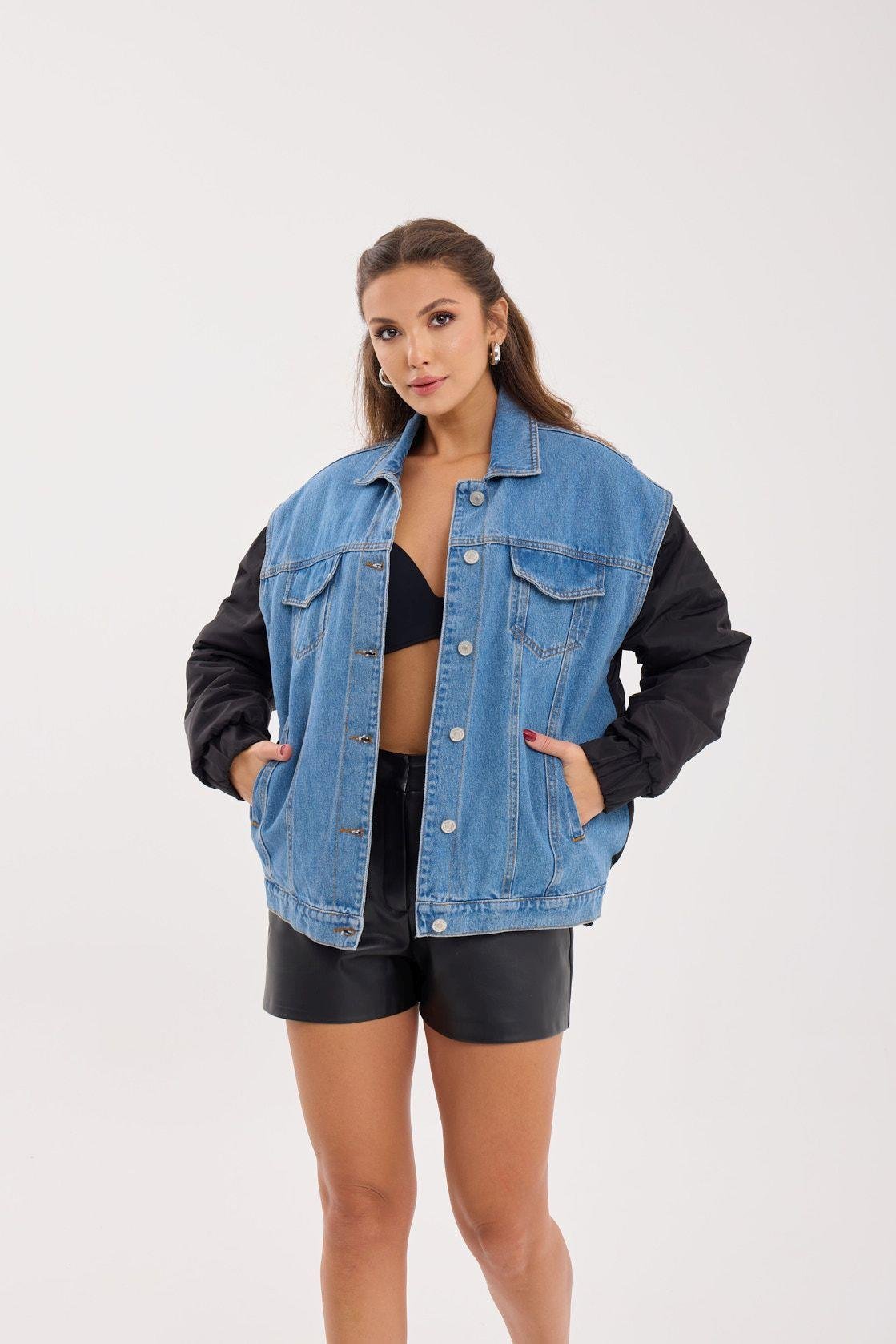 7238 Jeansjacke – Blau