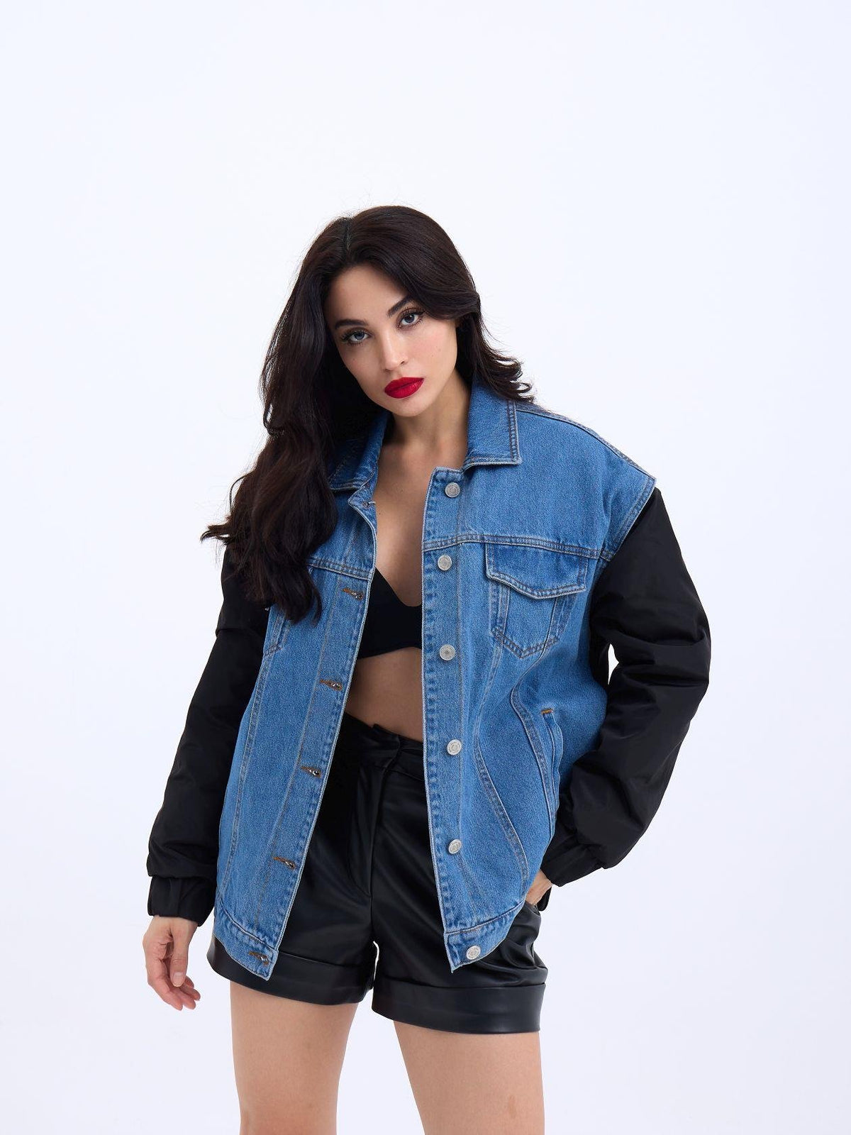 7238 Jeansjacke – Blau