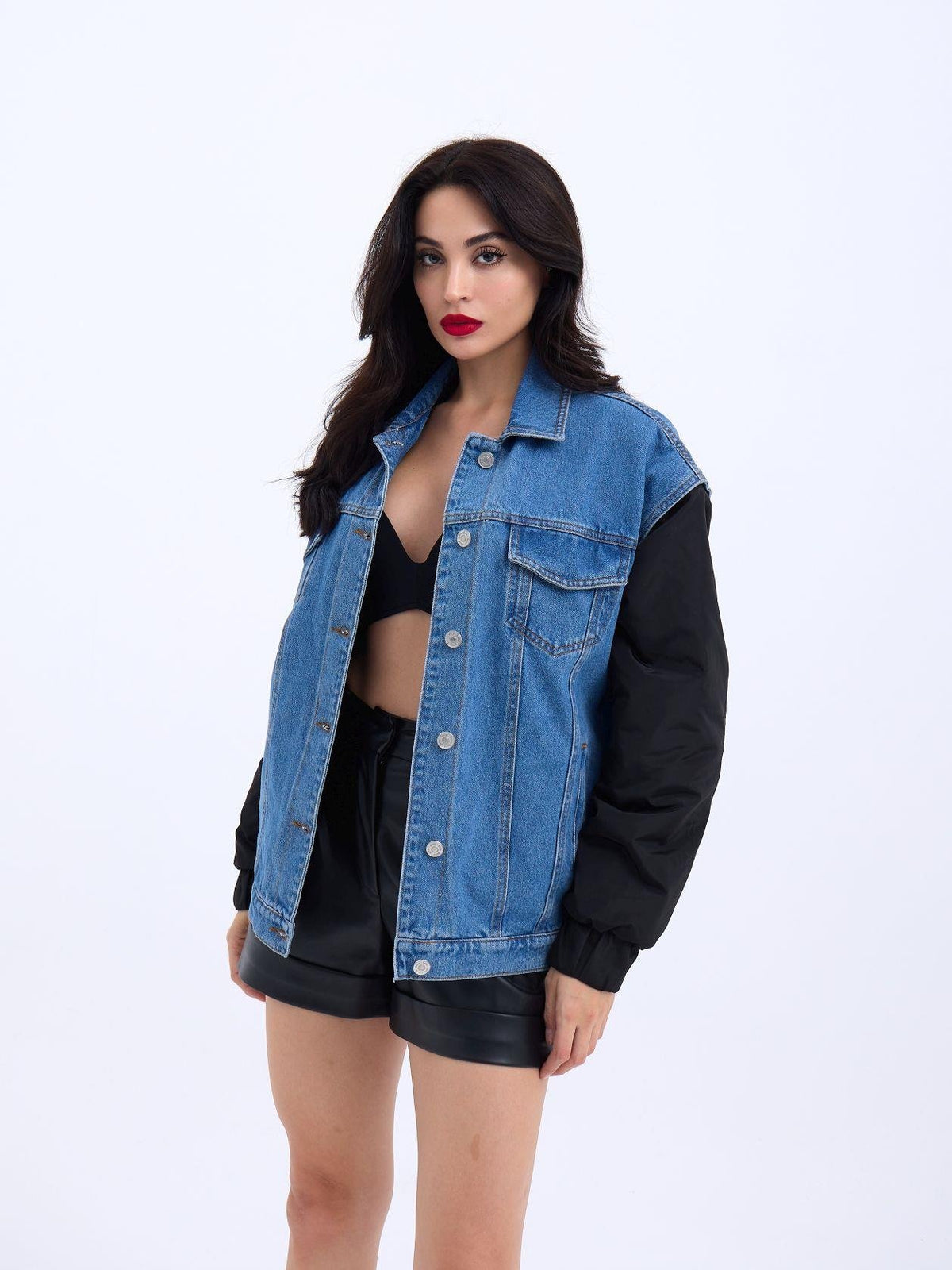 7238 Jeansjacke – Blau