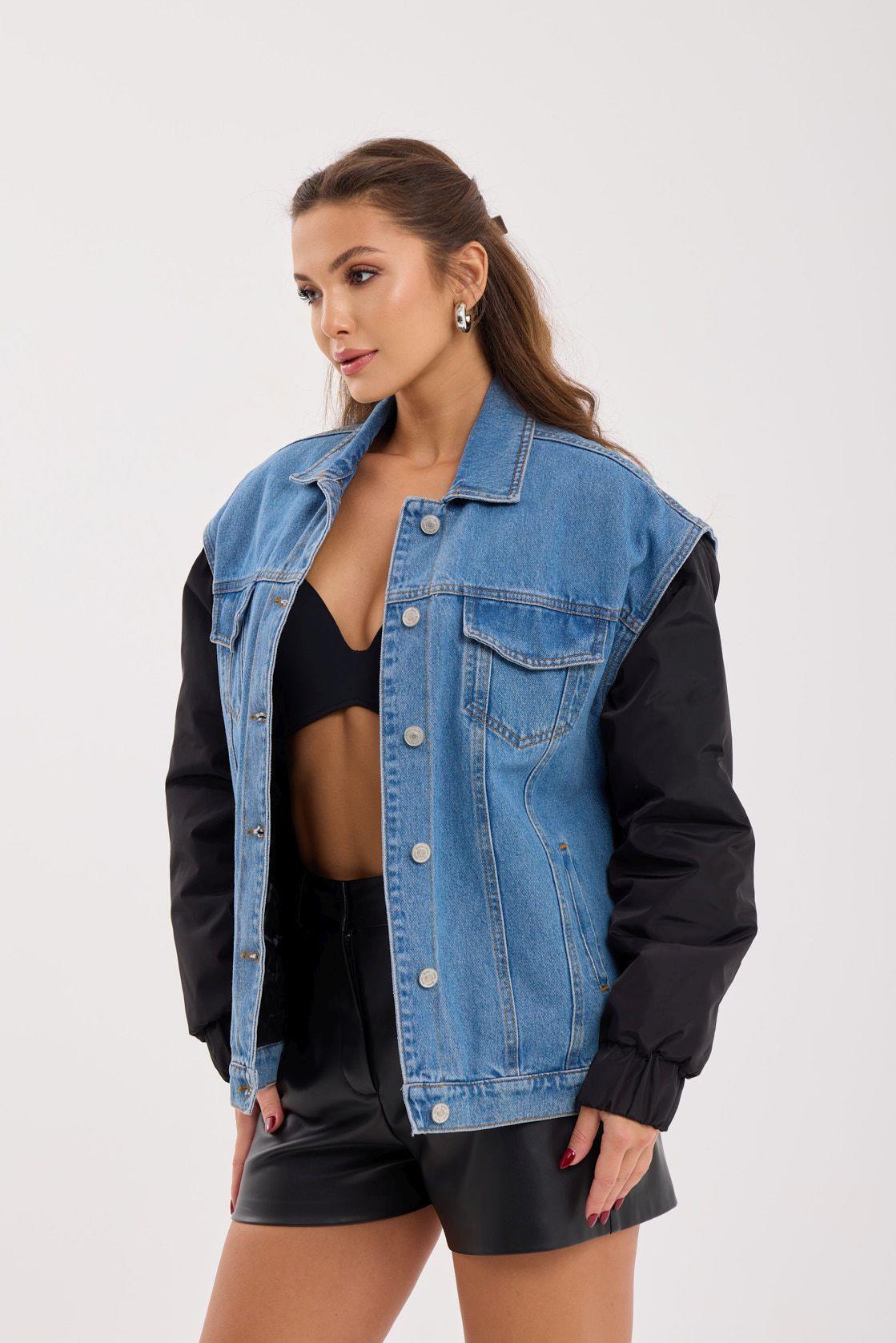 7238 Jeansjacke – Blau