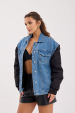 7238 Jeansjacke – Blau