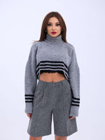 7245 SHORTS-GRAU