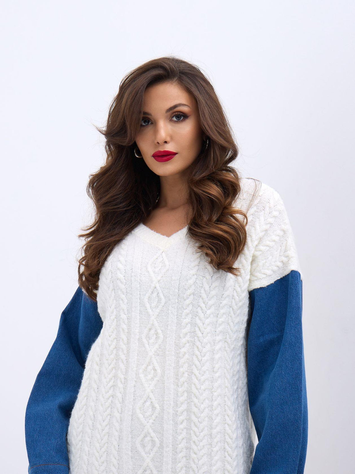 7282 STRICKWAREN DENIM-ECRU