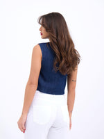7335 Jeansweste, Blau