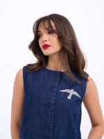 7336 Jeansweste, Blau
