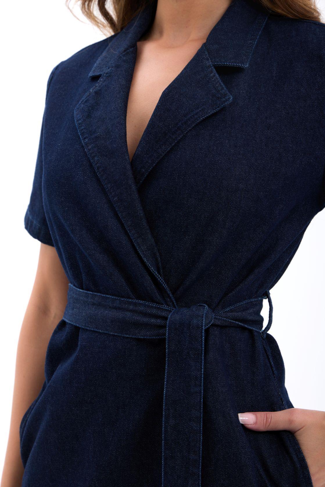 7345 Jeans-Overalls – Blau