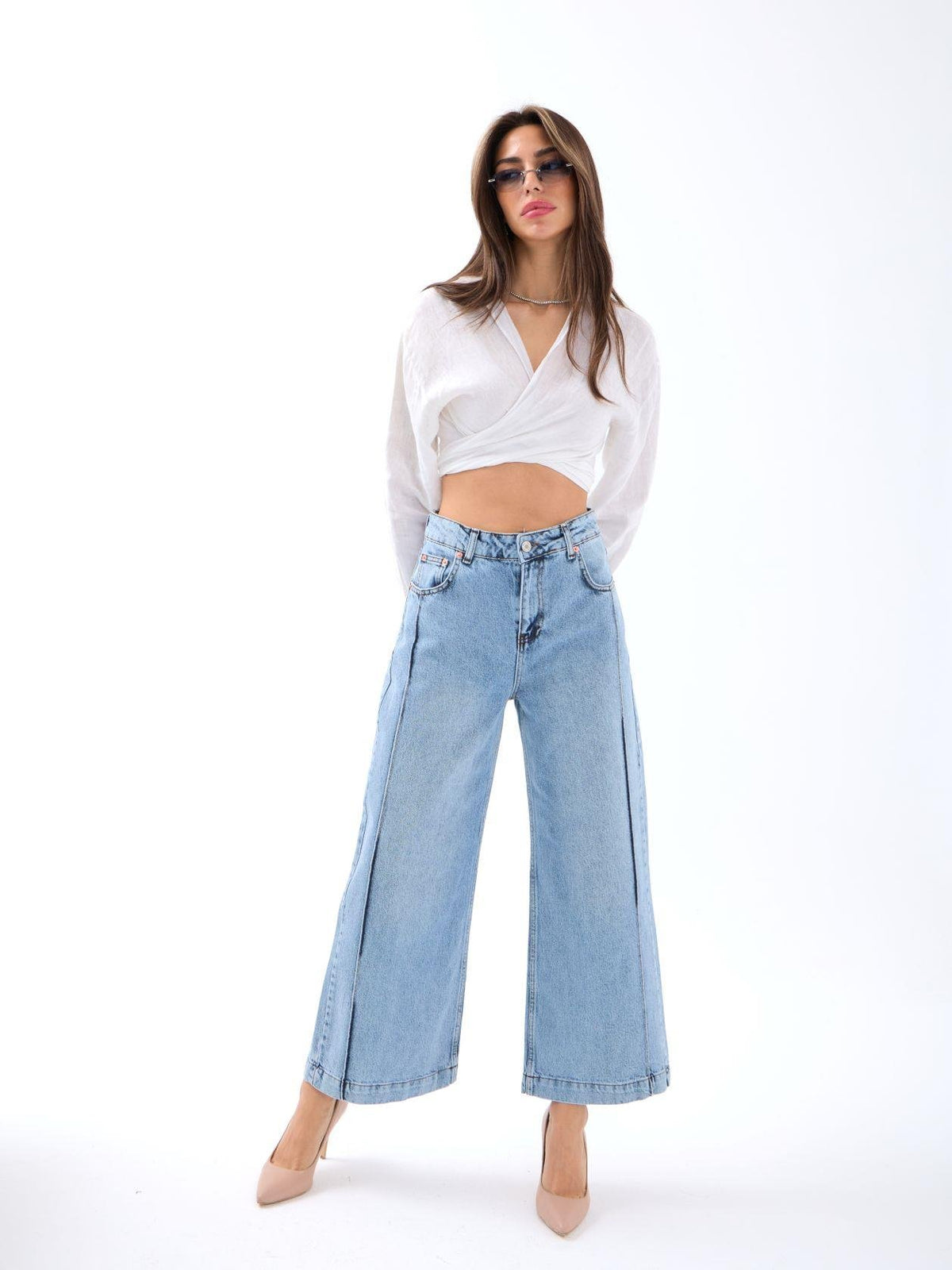 7356 JEANS-BLAU