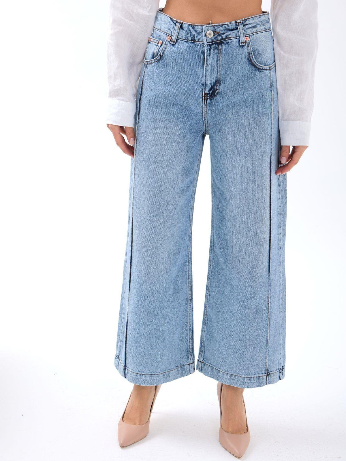 7356 JEANS-BLAU