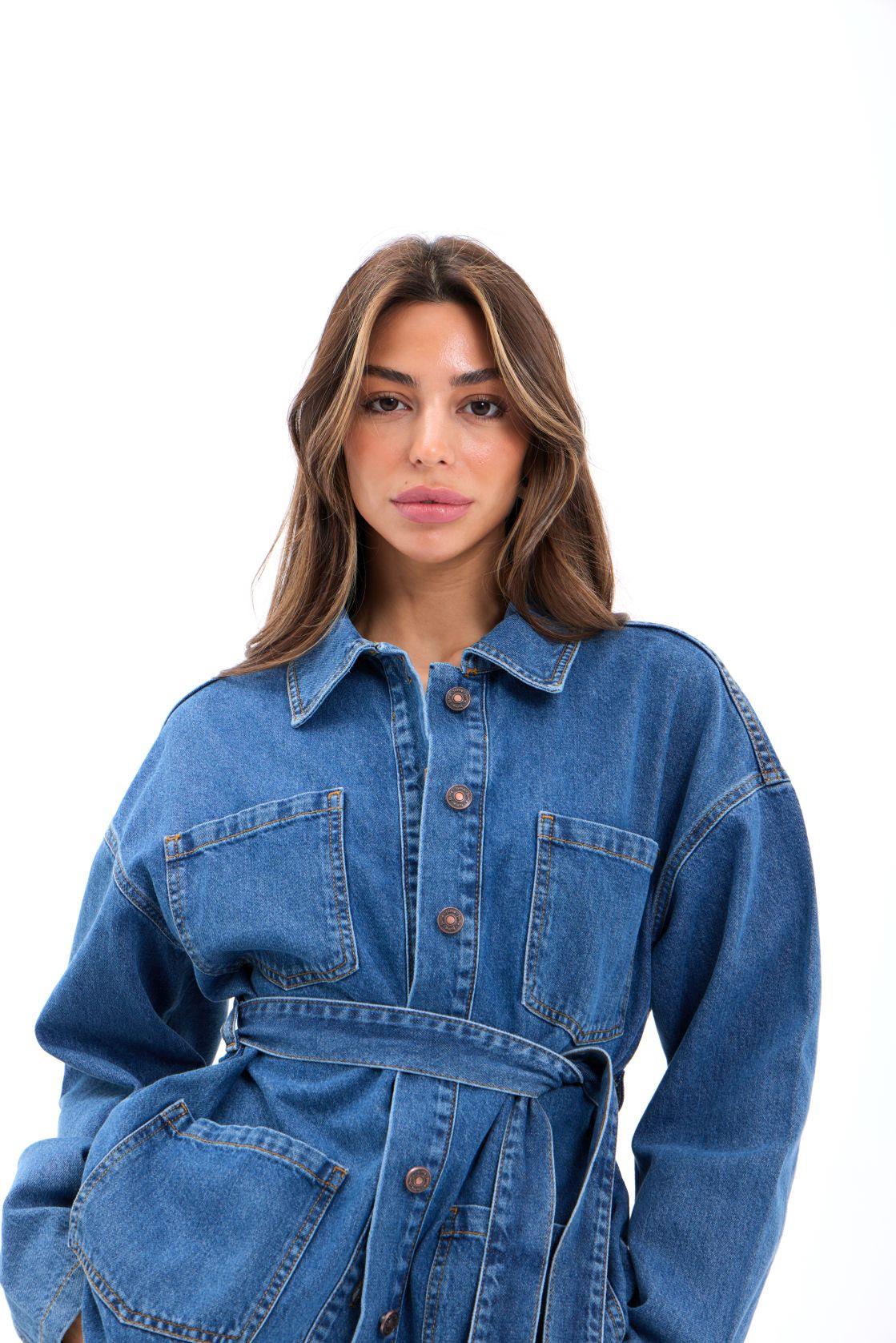 7366 Jeansjacke – Blau