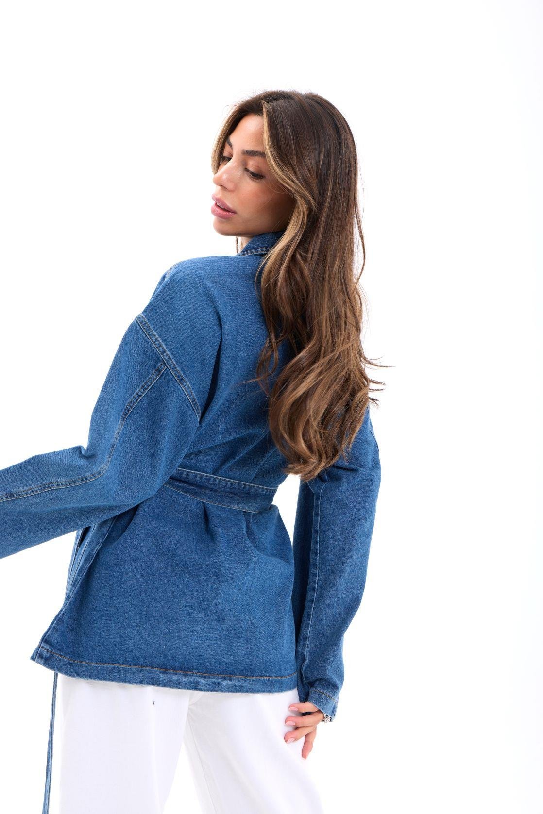 7366 Jeansjacke – Blau