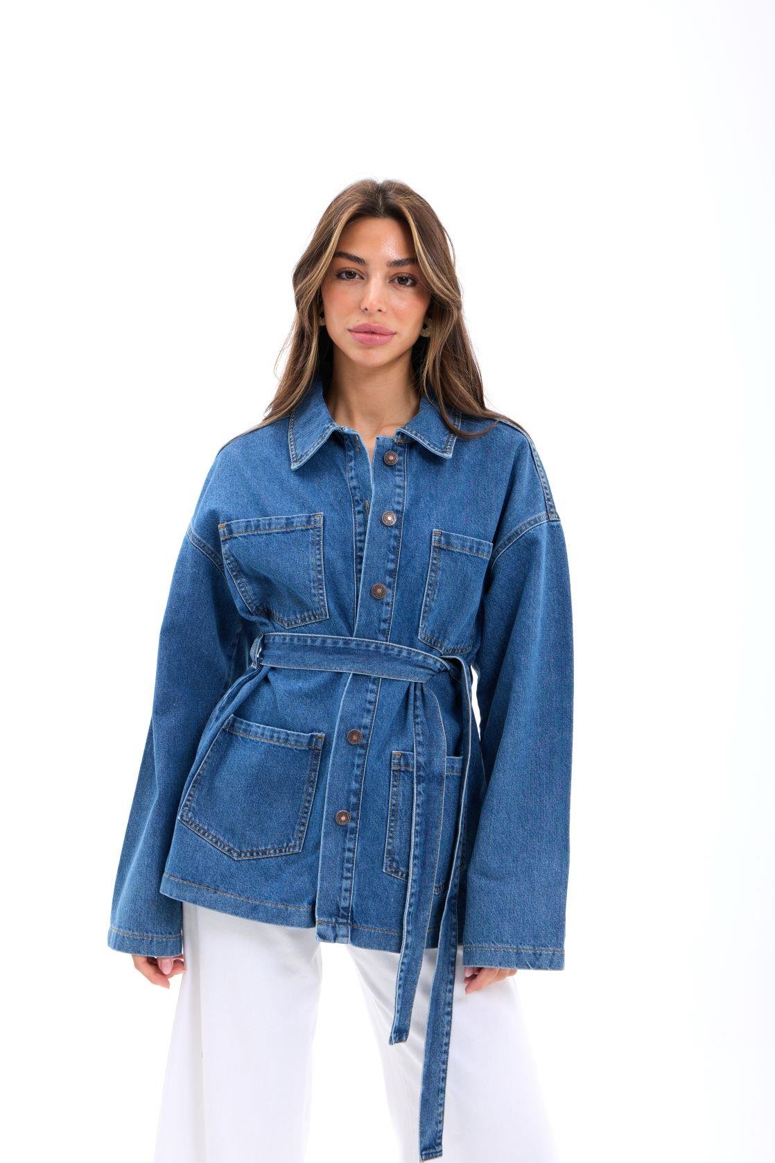 7366 Jeansjacke – Blau