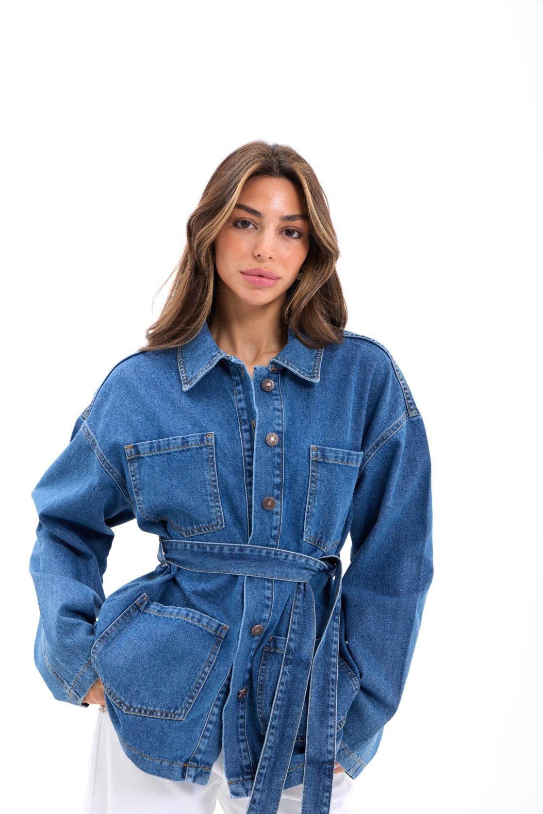 7366 Jeansjacke – Blau