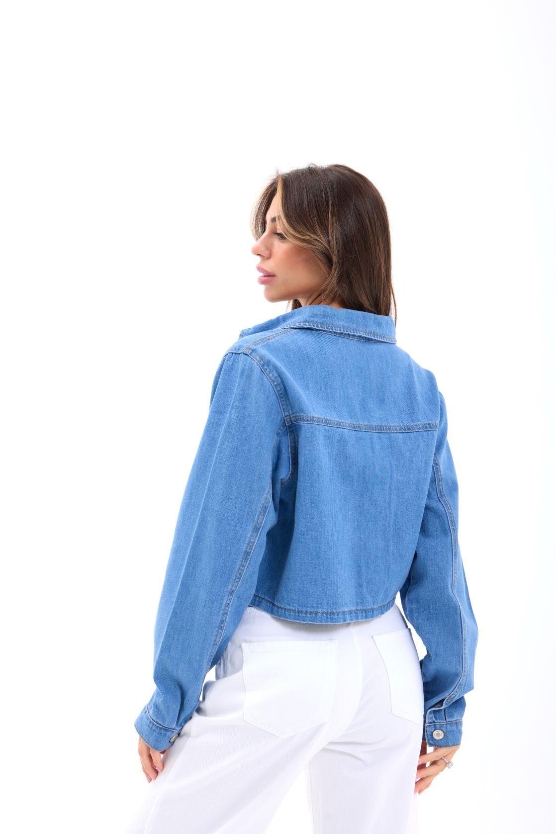 7367 Jeanshemd-Blau