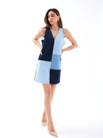 7385 Jeanskleid-Blau