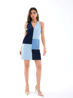 7385 Jeanskleid-Blau