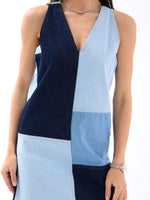 7385 Jeanskleid-Blau