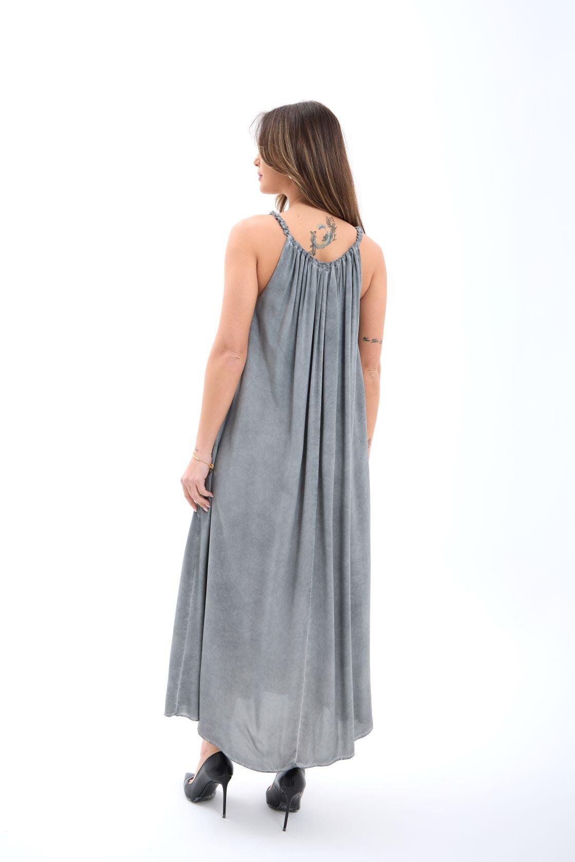 7387 KLEID-GRAU