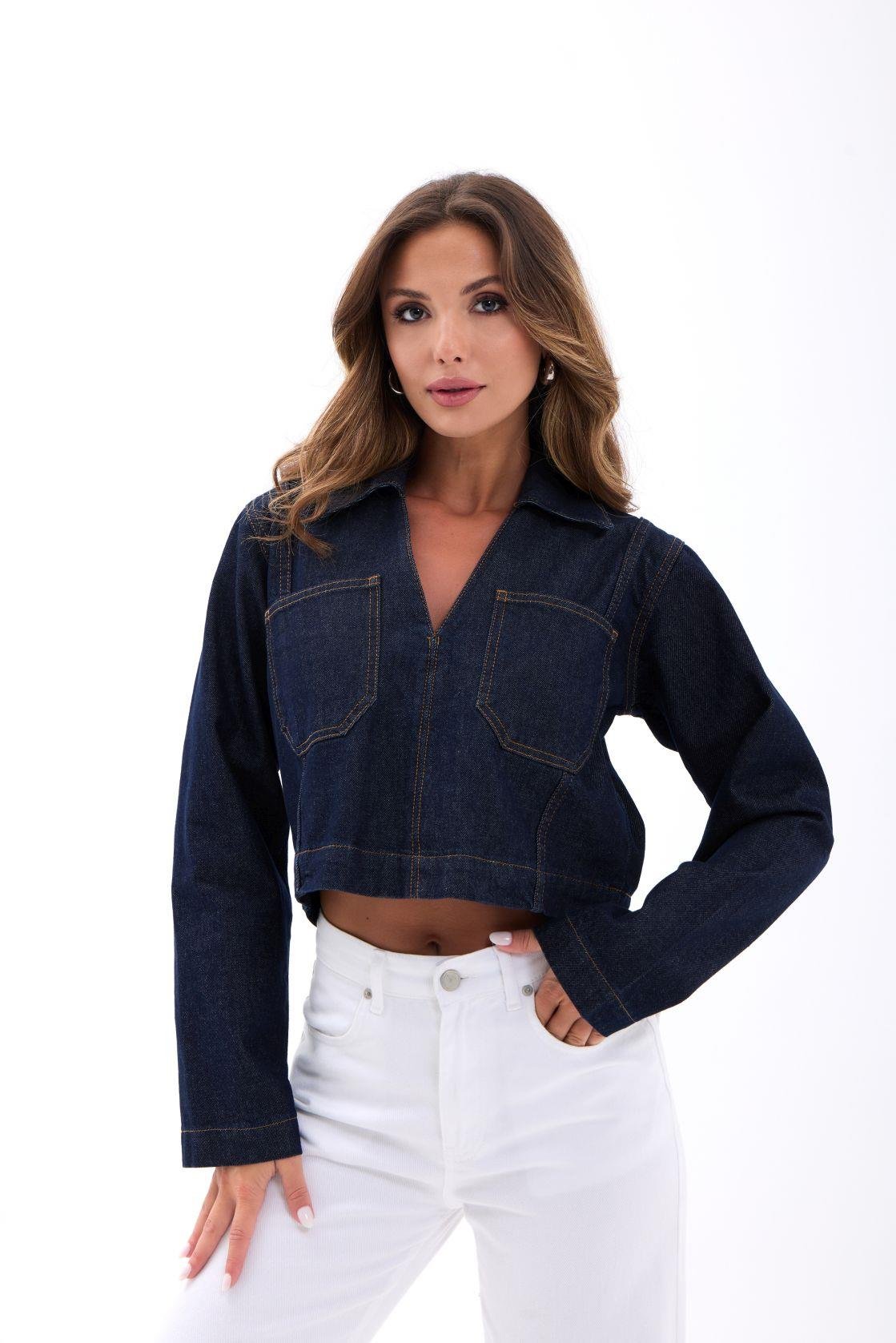 7413 Jeanshemd-Blau