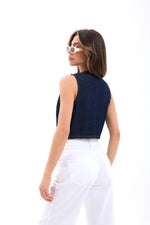7414 Jeansweste, Blau
