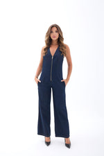 7431 Jeans-Overalls – Blau