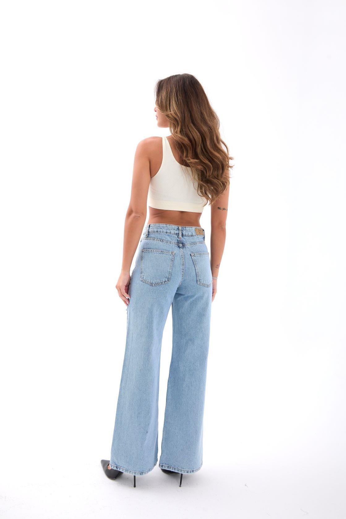 7442 JEANS-HELLBLAU