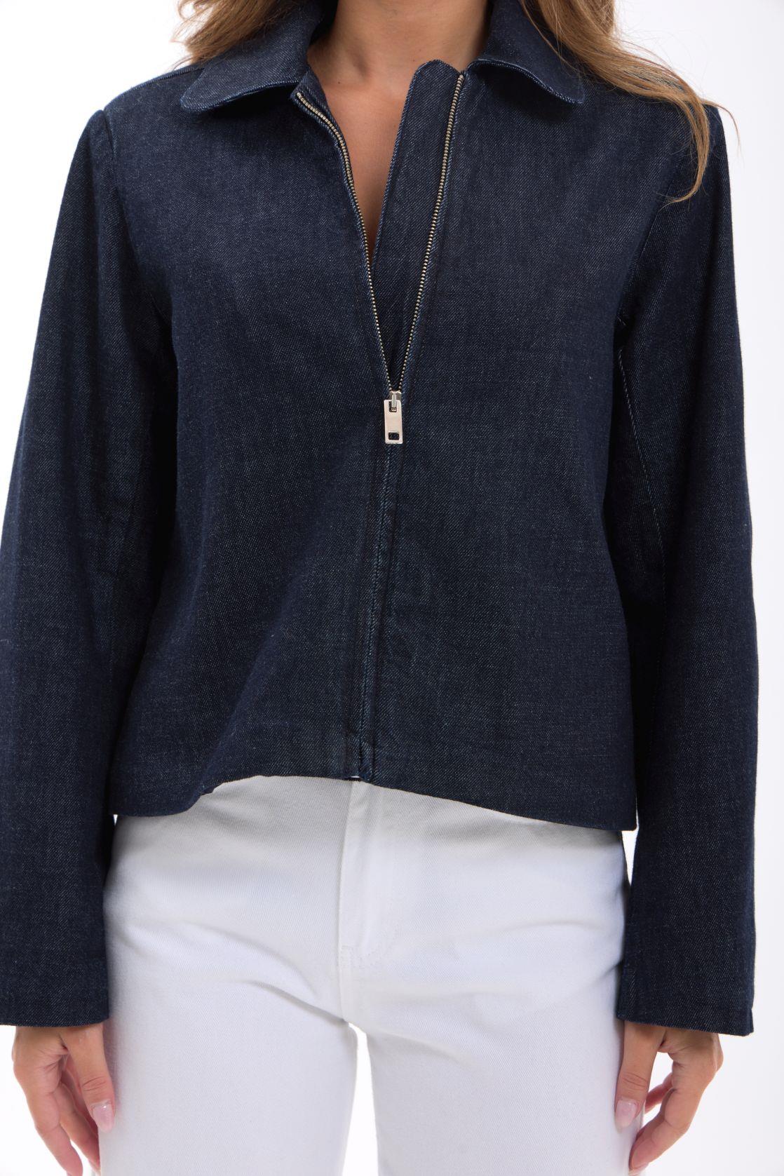 7486 Jeansjacke – Dunkelblau