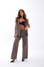 7491 Jeansweste, Braun