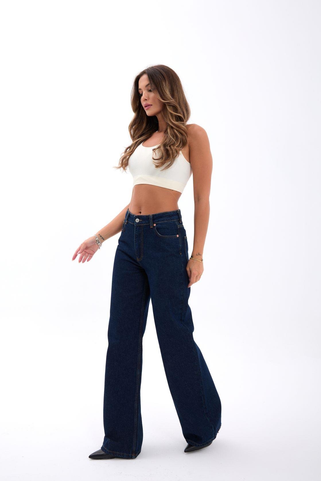 7497 JEANS-MARINEBLAU