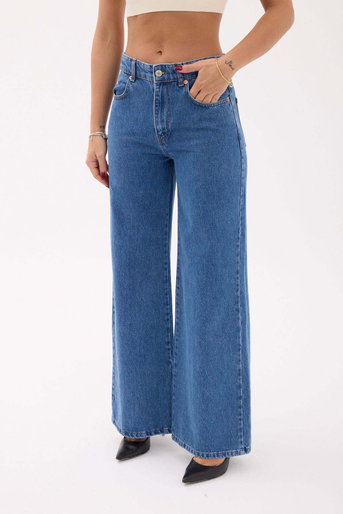 7504 KOT PANTOLON-MAVİ