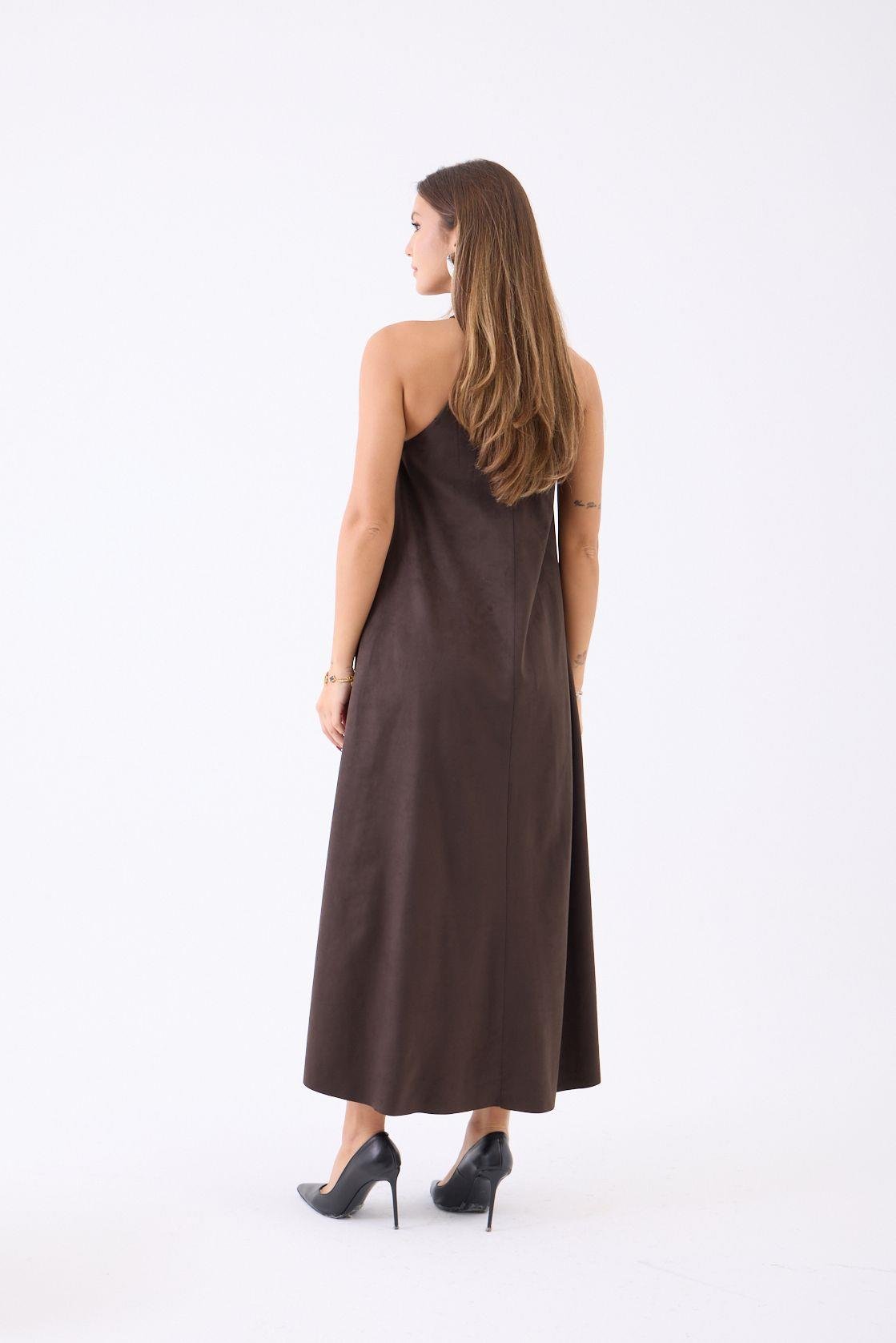 7506 KLEID-KAFFEE