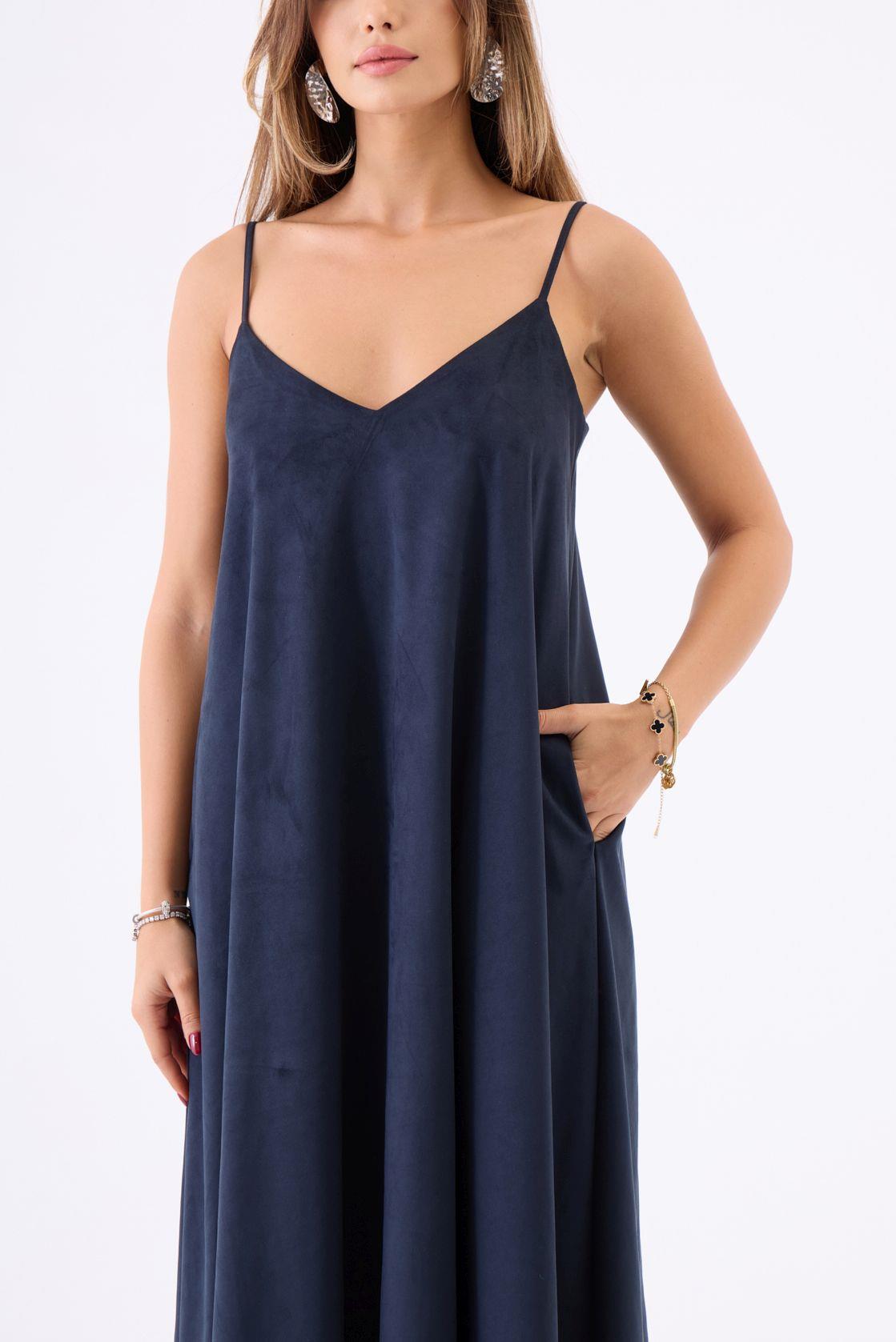 7506 KLEID-MARINEBLAU