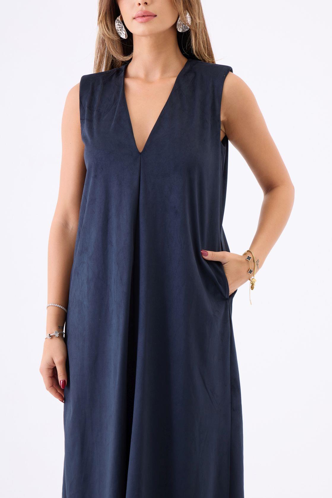 7507 KLEID-MARINEBLAU