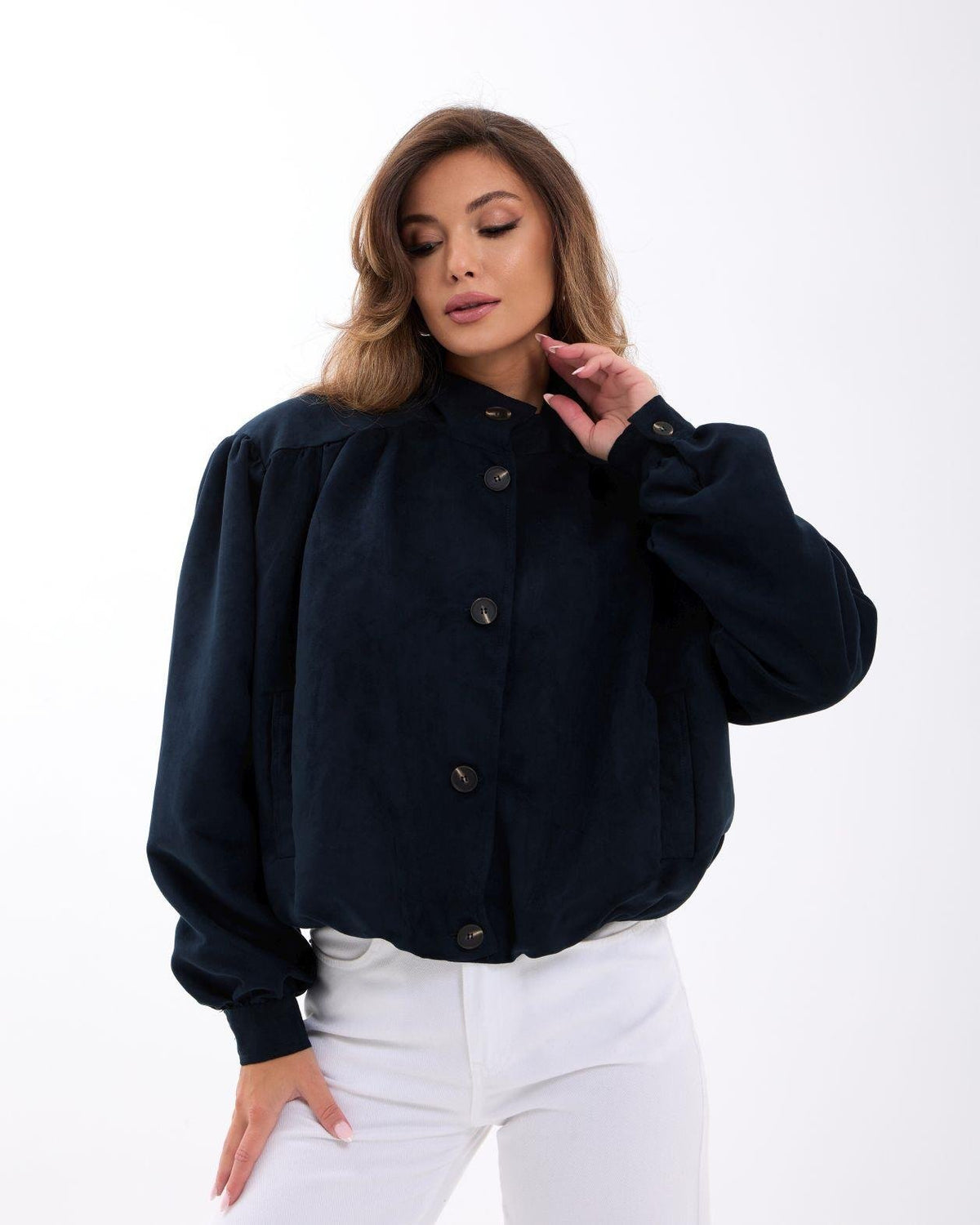 7508 JACKE-MARINEBLAU