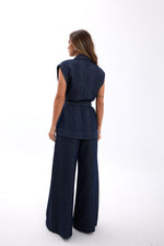 7511 Jeansweste – Marineblau