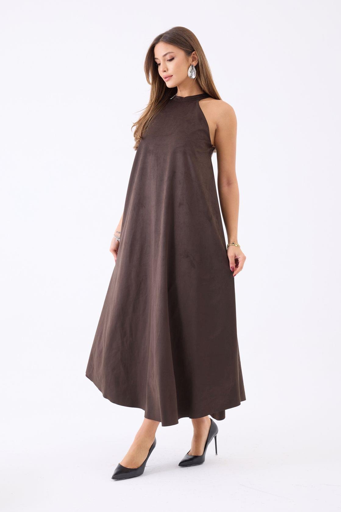 7512 KLEID-KAFFEE