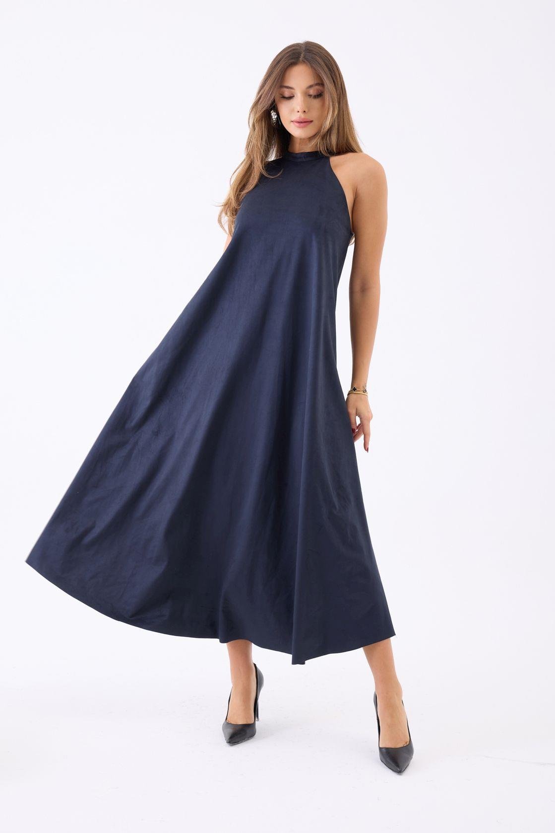7512 KLEID-MARINEBLAU