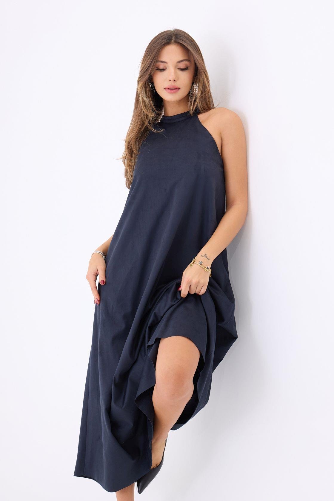 7512 KLEID-MARINEBLAU
