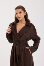 7518 TRENCHCOAT-KAFFEE
