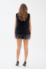 7522 KÜRK YELEK-SİYAH