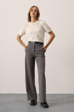 MELANJ PLAZZO PANTOLON - Gri