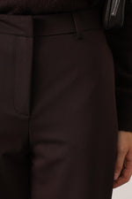 MELANJ PLAZZO PANTOLON - Kahve